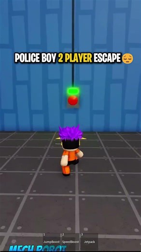POLICE BOY 2 PLAYER ESCAPE #roblox #shorts #games