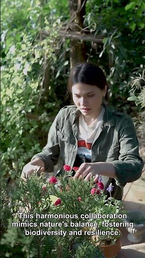 how growing companion plants together completely eliminates the need for chemical pesticides