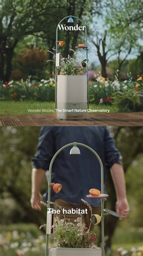 Create a sanctuary in your backyard for pollinators with Wonder Blocks 🦋🐞🐝— a smart observatory that shelters wildlife and provides insights, images, and important alerts. 🦜 Back the project: https://bit.ly/4mcE0jZ | Kickstarter