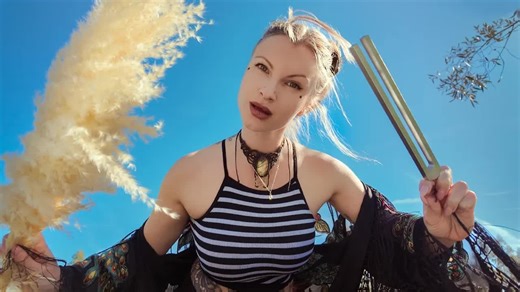 【Ruby True助眠】户外能量净化🍃大自然灵气疗法，音叉，木蛙，躺下，1小时