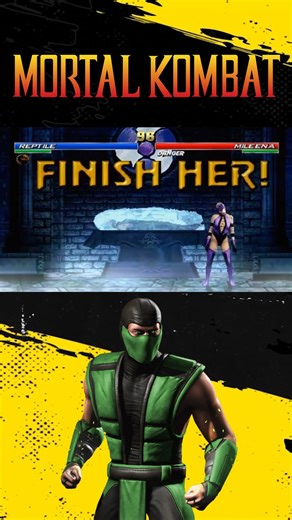 Mortal Kombat-Reptile Fatalities #retro #arcade #mortalkombat | Joystick Odyssey