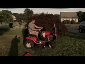 FIX - Lawn mower won’t start. Starter motor issues/jam | Troy Bilt Pony riding lawnmower tractor
