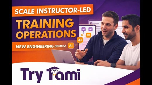 Simplifying Instructor-Led Training at Scale with TryTami | Kelby Zorgdrager posted on the topic | LinkedIn