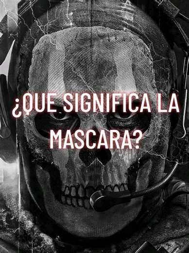 Significado de la Máscara del Ghost en Call of Duty