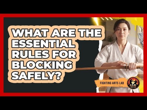 What Are the Essential Rules for Blocking Safely?