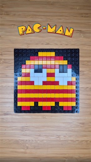 Ever played PAC-MAN?! #lego #stopmotion #transition #pacman #gameplay #games #retrogaming