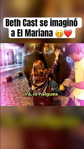 Beth Cast spanked the bull#elmariana #bethcast #foryou #viral #shorts