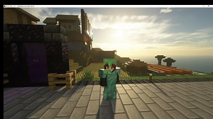 I got this really nice shader that makes armor, tools, and other metallic items shiny and reflective