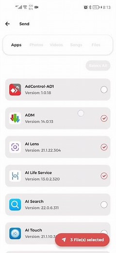 Send Anywhere File & Share Your Contact Number