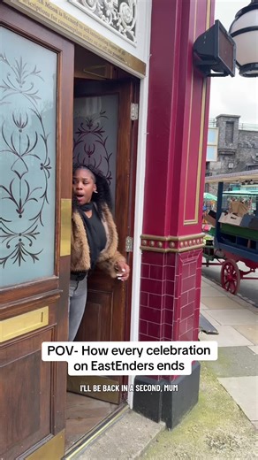 Ad There’s never a dull moment on Albert square🤣🤣. Watch Eastenders now on BBC iPlayer @BBC #iplayer #eastenders