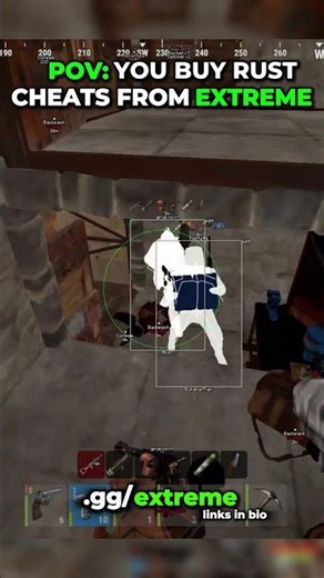 INVENTORY OF ROCKETS WITH RUST CHEATS