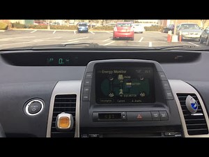 Dashboard does not illuminate on Prius due to low 12V battery
