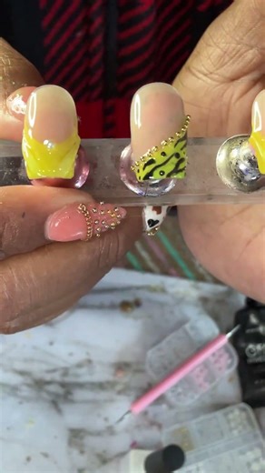 PRESSON NAILS BY ME 💅🏽🔥- (Live highlight) #pressonnails #nailart #naildesign #nailtech