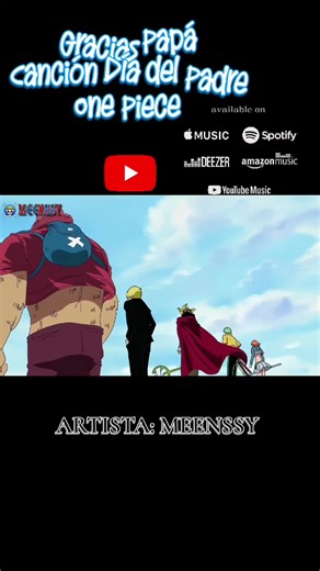 Gracias Papá: Guardián del Hogar Artista: Meenssy Disponible en YT, Spotify, YT music, Apple music... Espero que os guste y la podáis dedicar a vuestros padres o figuras paternas. Pd: Sé que en Latinoamérica el Día del Padre es un día distinto, pero bueno, ya tenéis la canción para cuando sea el día o para cuando queráis! 😊😊 #onepiece #diadelpadre #barbablanca #graciaspapa #elsakedebinks