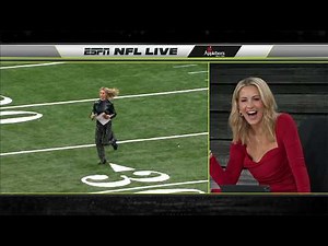 Laura Rutledge gets SURPRISED by Chris Berman on NFL Live! 👏
