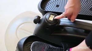 Can you really break a sweat on an elliptical that's no bigger than a...