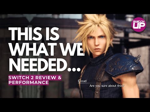 Final Fantasy 7 Remake Nintendo Switch 2 Review & Performance Analysis!