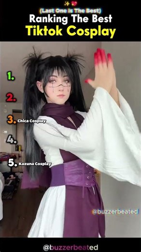 Ranking Best Tiktok Cosplays Ever