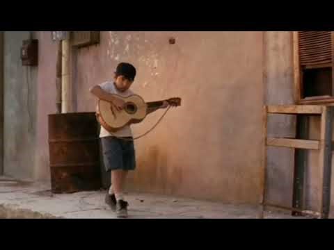 Desperado scene parts with spanish guitar