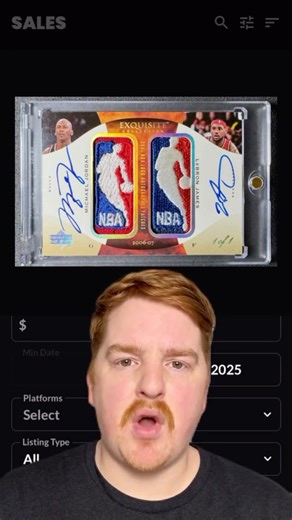 Sports Cards Nonsense on Instagram: "Reviewing the top 5 most expensive sports cards sold in 2025 from a 1914 Babe Ruth to the Michael Jordan - Kobe Bryant logoman dual autograph record breaker that sold for $12.9 MILLION."