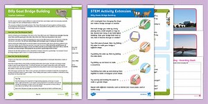 Billy Goats Bridge Building STEM Activity and Resource Pack
