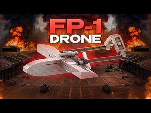 LEGO FP-1 - Unmanned Aerial Vehicle MOC Instruction🔥