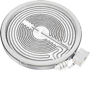 Upgrade 2512343818 191D5129P005 164D3871P001 9in Range Dual Radiant Element 164d3871p001 Compatible With GE Electric Stove Part Surface Radiant Element Replacement 2512343816