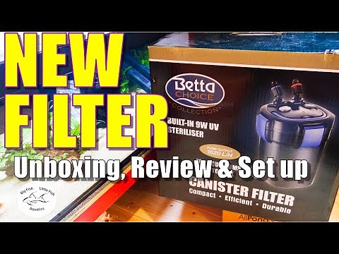 Aquarium Filter Setup | Betta Choice External Filter