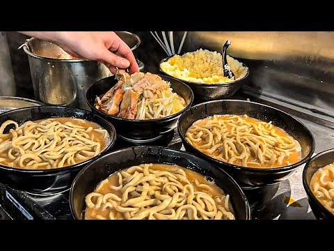 【Popular Japanese food】The craftsmanship of Ramen Buta Arashi