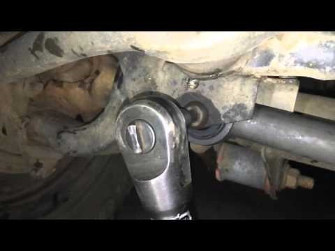 Track bar install on Jeep TJ