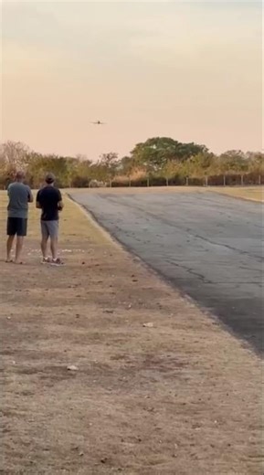 Yak-11 RC Plane: Flawless Touchdown!