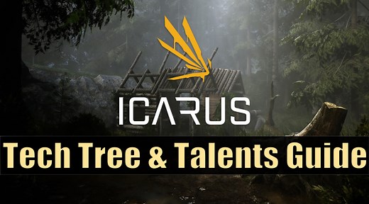 "Icarus" Tech Tree and Talents Guide