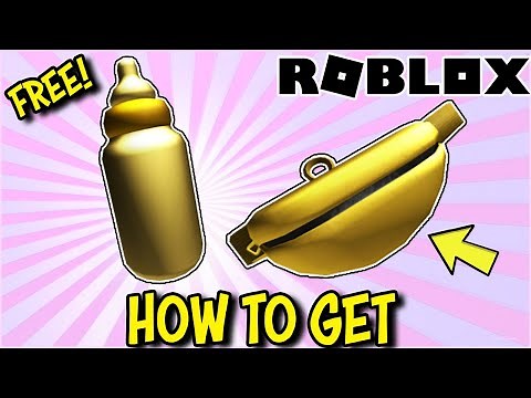 *FREE ITEMS* How To Get GOLD CROSSBODY BAG & BABY BOTTLE on Roblox