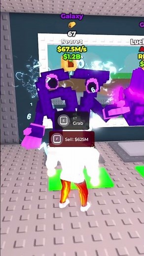 reverse 67 galaxy 😱 opening in Steal a Brainrot roblox