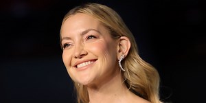 Kate Hudson Poses in Nothing but a Bathrobe as She Gets Ready for a Glittery Event