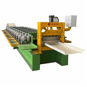 [Hot Item] Aluminum Standing Seam Roof Panels Machine