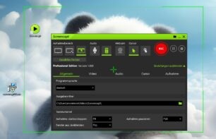 Screencapt Neuer Bildschirmrekorder von ASCOMP mal angeschaut und als Giveaway