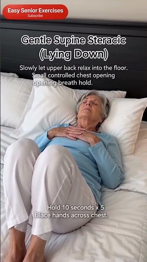 No-Equipment Exercises for Seniors Back Relaxation