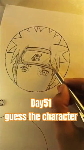I drew him as NARUTO! 🦊🔥 (Day 51)#Naruto #NarutoUzumaki #NarutoShippuden #AnimeArt #MangaArt #Datte