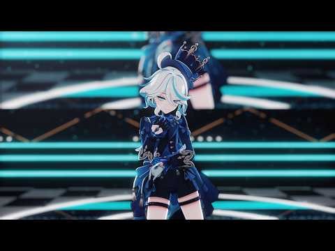 【Genshin Impact MMD／4K／60FPS】Furina【Run Devil Run / Girls' Generation】