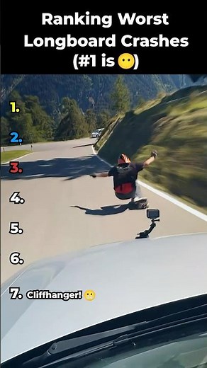 Top 7 WILD Longboard Crashes!
