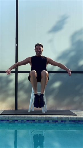 Aqua fitness routine for deep water training #aquafit