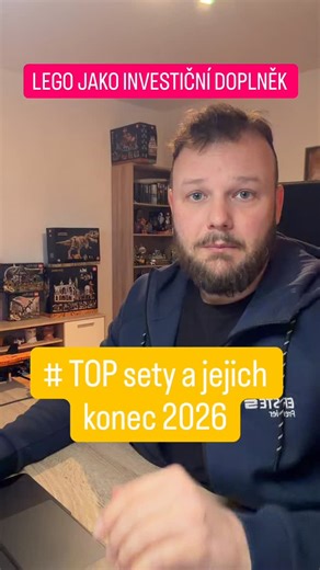 Petr BRICK Strašák on Instagram: "Investice do LEGO stojí na jednoduchém principu: produkce jednou skončí (EOL), nabídka se zastaví, ale poptávka často zůstane. Proto některé sety po ukončení výrazně rostou na hodnotě. Ale není to jistota. Ne každý set zdraží, některé stagnují a růst vyžaduje čas, správný výběr a trpělivost. Těchto 5 setů se blíží ke konci produkce. Právě tady se rozhoduje o jejich budoucí hodnotě. #lego #legofan #brick #investment"