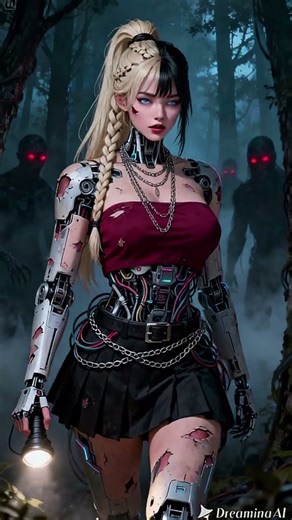 The LAST of Her Kind: Robot Woman with a SOUL? 🤖💔 (Hauntingly Beautiful) #Shorts