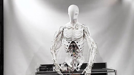 Clone introduces android with working artificial muscles