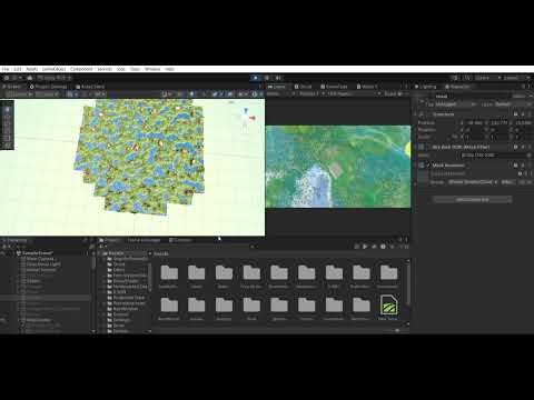 Procedural terrain generation in Unity, and also adding previously shaders