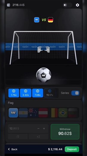 AI Algorithm Predicts Every Penalty Unbelievable! #gaming #penaltyshoot #slots #viralvideo