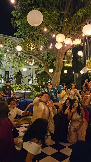 Chaiyya Chaiyya × Aaja Soniye 🔥| Sangeet Night | DJ Shelin Crowd Went Crazy #music #indianwedding