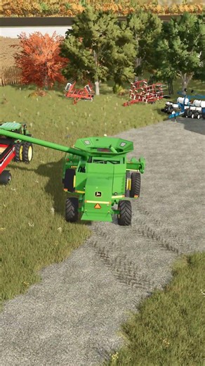 Corn Harvest FS25 Version #farming #corncrop #farming101 #farmingsimulator22 #cornfield #automobile