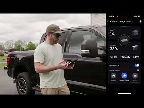 How to Install and Use an EcoFlow 800W Alternator Charger - Ford F-150